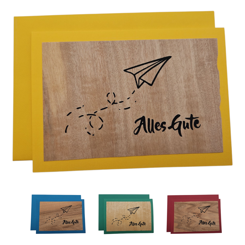 Glückwunschkarte "Alles Gute"