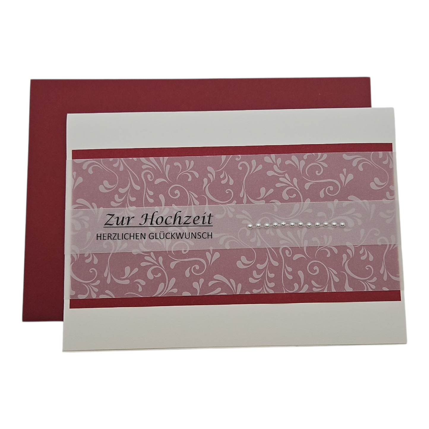 Glückwunschkarte "Zur Hochzeit"