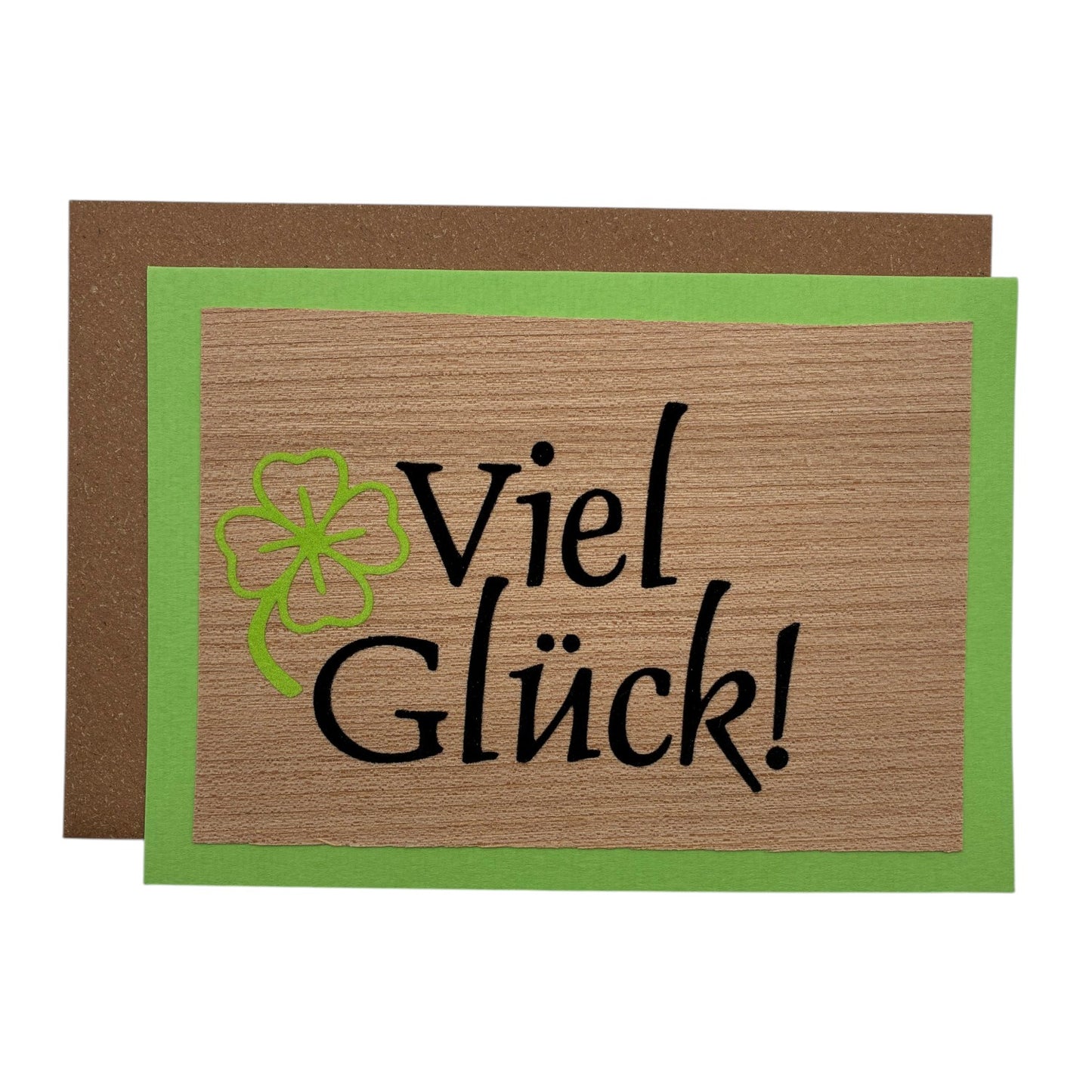 Glückwunschkarte "Viel Glück"