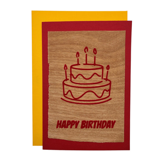 Glückwunschkarte "Happy Birthday"