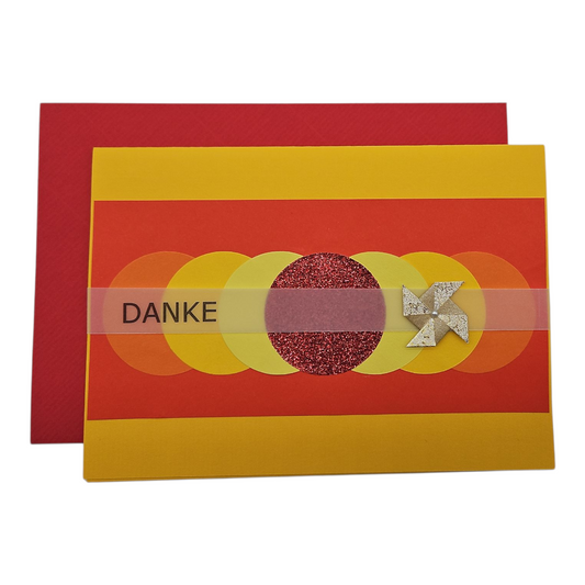 Glückwunschkarte "DANKE"