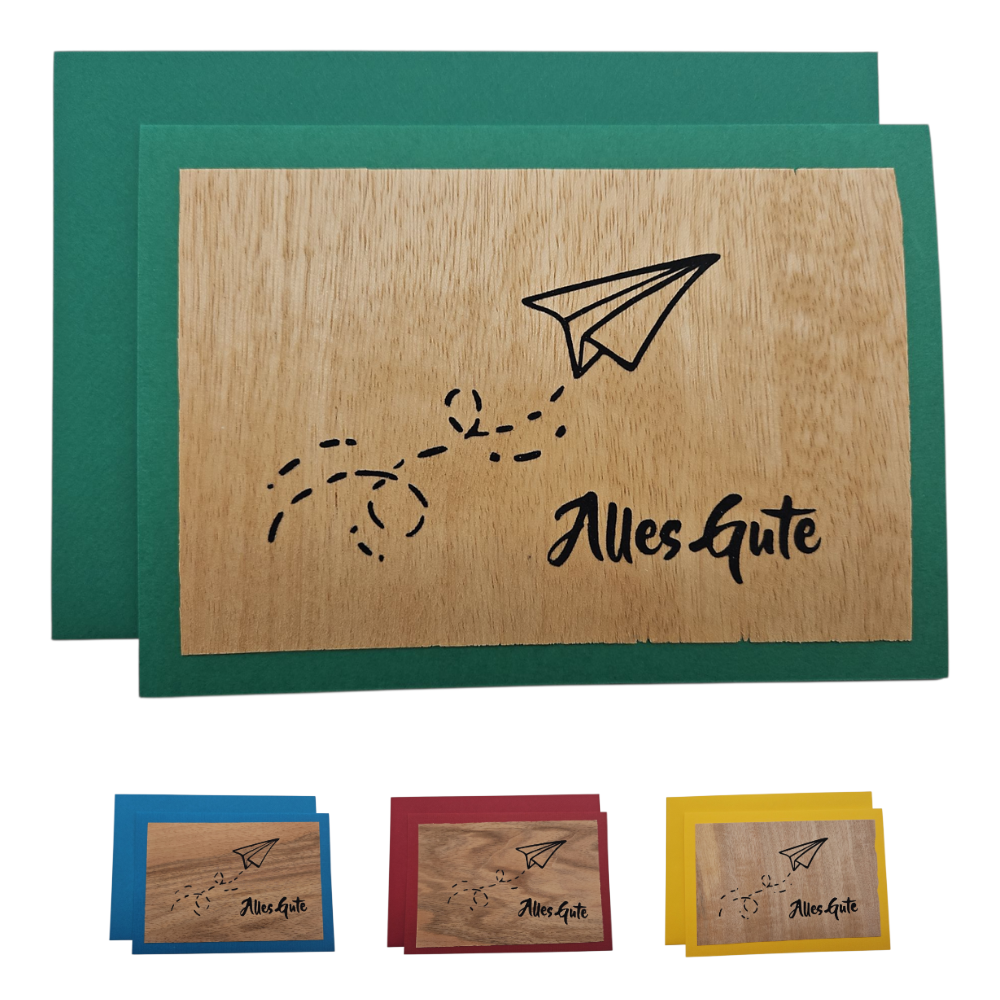 Glückwunschkarte "Alles Gute"