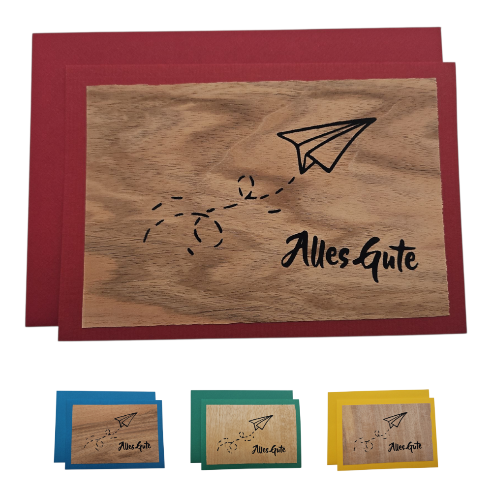 Glückwunschkarte "Alles Gute"