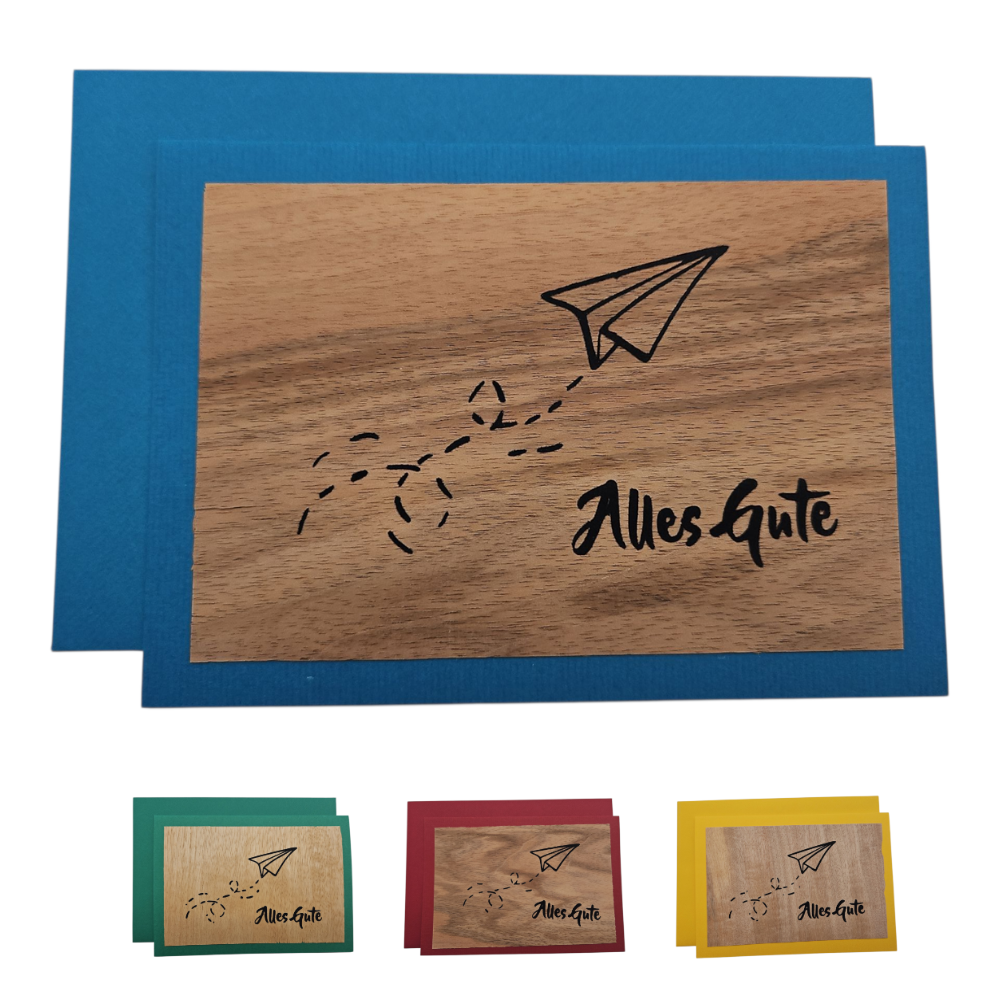 Glückwunschkarte "Alles Gute"