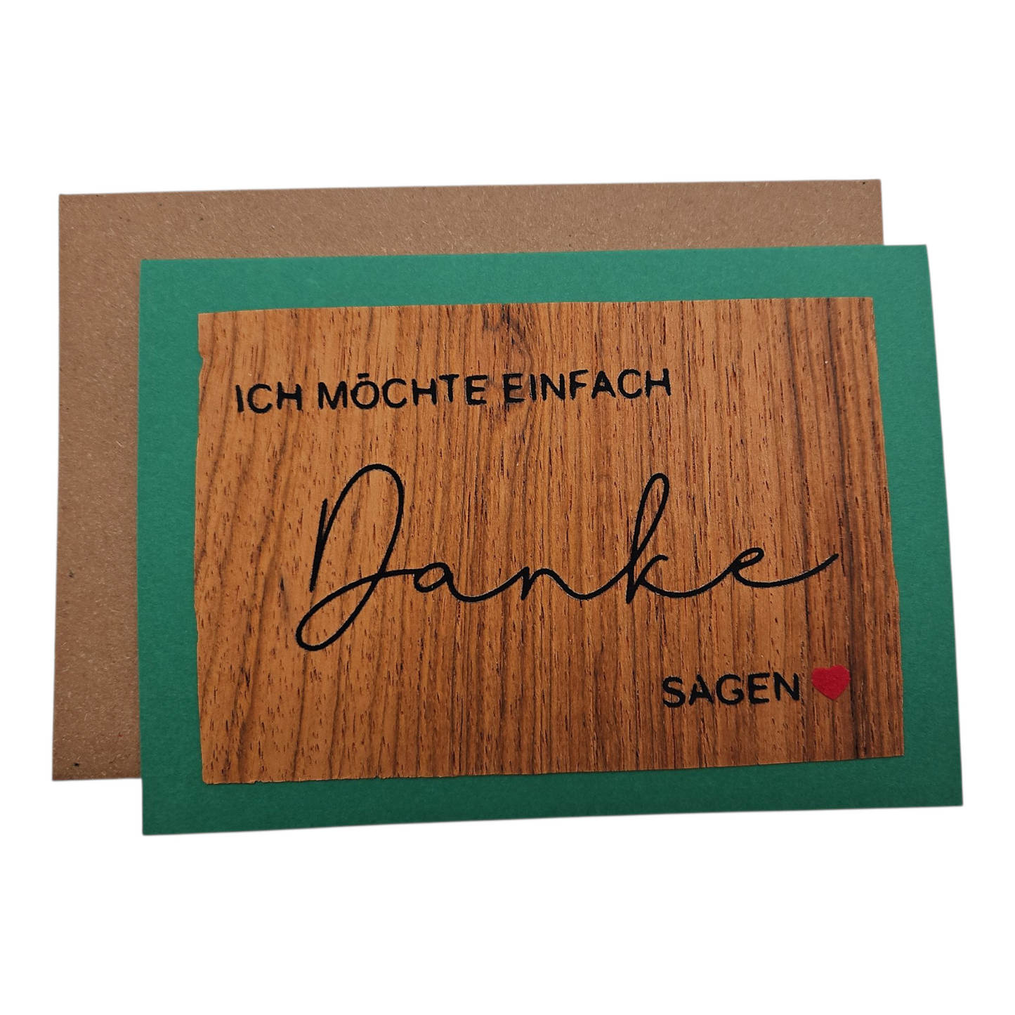 Glückwunschkarte "Ich möchte einfach Danke sagen"